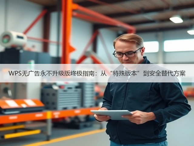WPS无广告永不升级版终极指南:从“特殊版本”到安全替代方案(图3) WPS无广告永不升级版终极指南:从“特殊版本”到安全替代方案(图3)