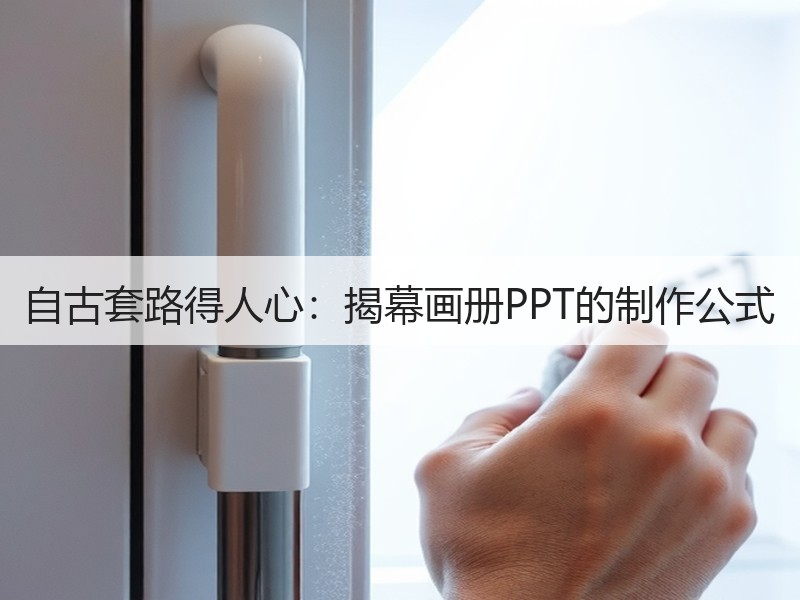自古套路得人心：揭幕画册PPT的制作公式 - 诺云壹观办公网