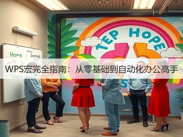 WPS宏完全指南:从零基础到自动化办公高手(图1) WPS宏完全指南:从零基础到自动化办公高手(图1)