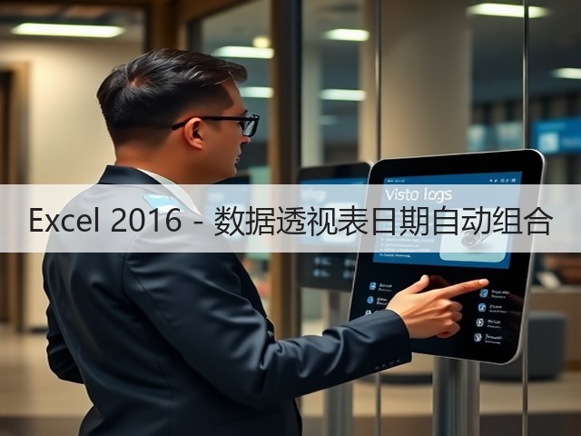 Excel 2016 - 数据透视表日期自动组合(图3) Excel 2016 - 数据透视表日期自动组合(图3)