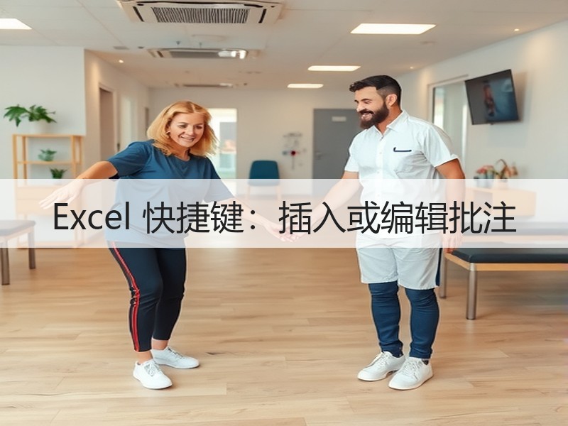 Excel 快捷键：插入或编辑批注 - 诺云壹观办公网