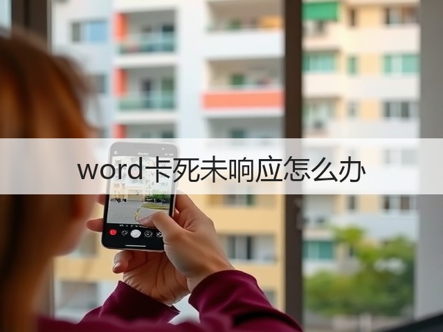word卡死未响应怎么办(图2) word卡死未响应怎么办(图2)
