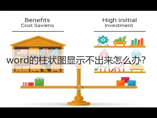 word的柱状图显示不出来怎么办?(图2) word的柱状图显示不出来怎么办?(图2)