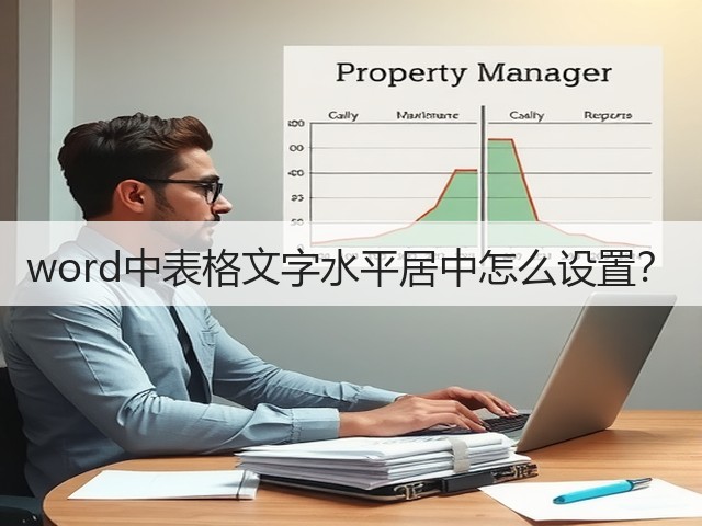 word中表格文字水平居中怎么设置？(图3)