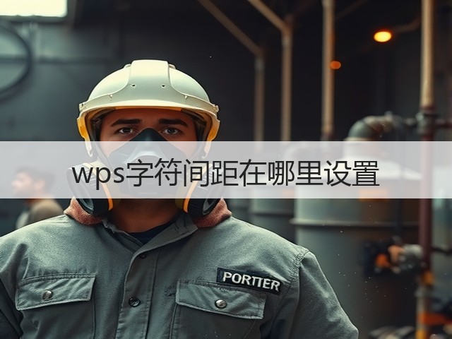 wps字符间距在哪里设置(图3) wps字符间距在哪里设置(图3)