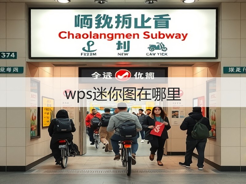 wps迷你图在哪里 - 诺云壹观办公网