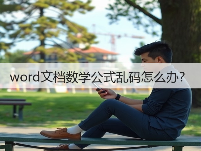 word文档数学公式乱码怎么办?(图2) word文档数学公式乱码怎么办?(图2)