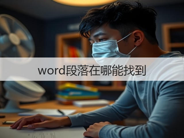 word段落在哪能找到(图2) word段落在哪能找到(图2)
