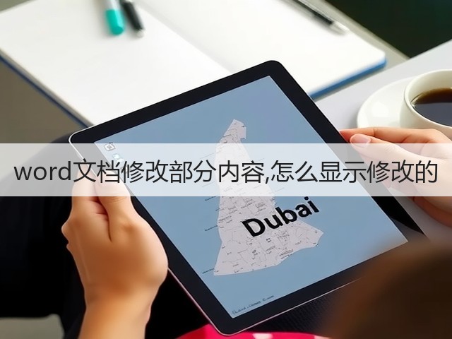 word文档修改部分内容,怎么显示修改的(图2) word文档修改部分内容,怎么显示修改的(图2)