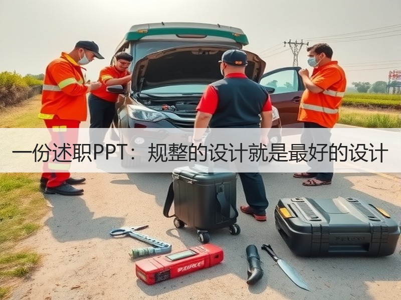 一份述职PPT：规整的设计就是最好的设计 - 诺云壹观办公网