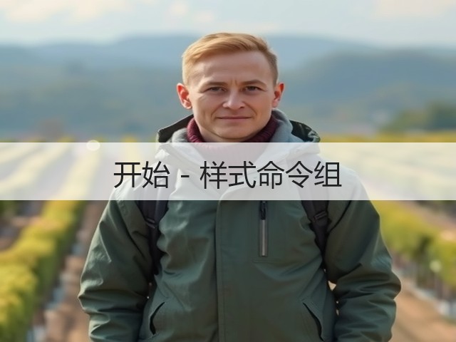 开始 - 样式命令组(图2)
