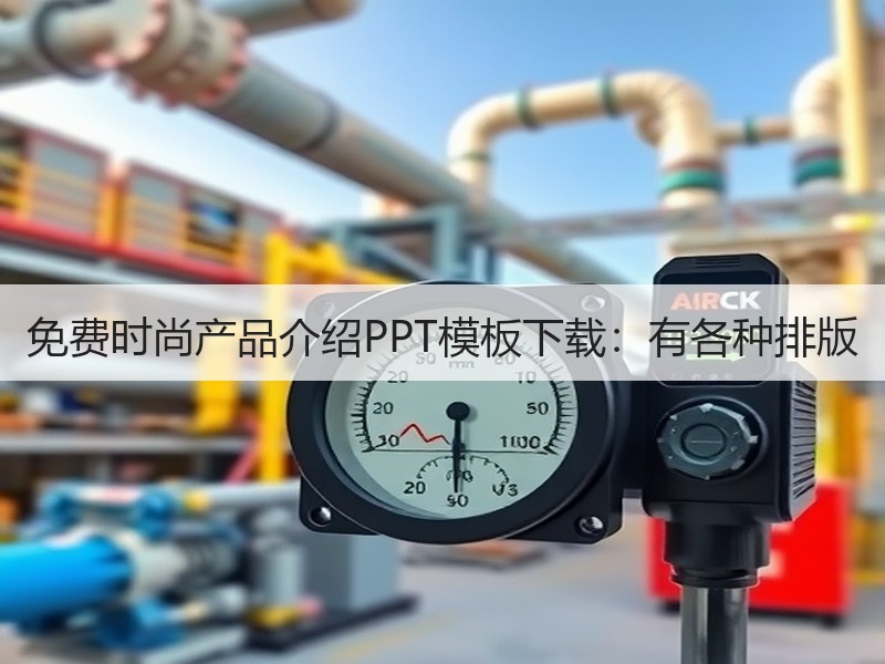 免费时尚产品介绍PPT模板下载：有各种排版 - 诺云壹观办公网