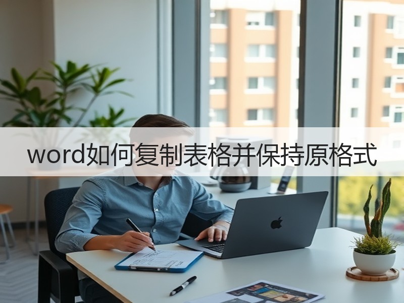 word如何复制表格并保持原格式 - 诺云壹观办公网