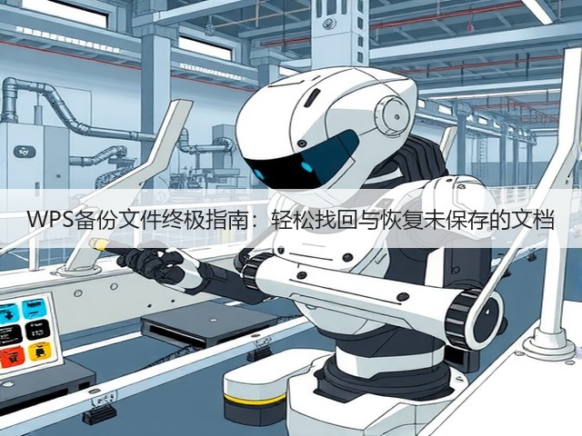 WPS备份文件终极指南:轻松找回与恢复未保存的文档(图3) WPS备份文件终极指南:轻松找回与恢复未保存的文档(图3)