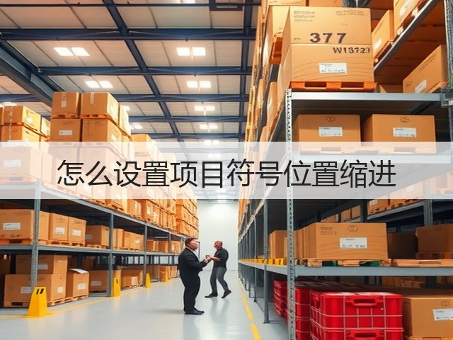 怎么设置项目符号位置缩进(图2)