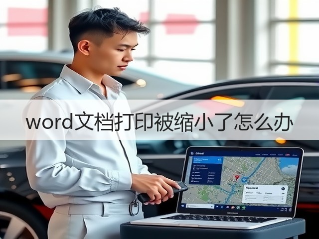 word文档打印被缩小了怎么办(图1)