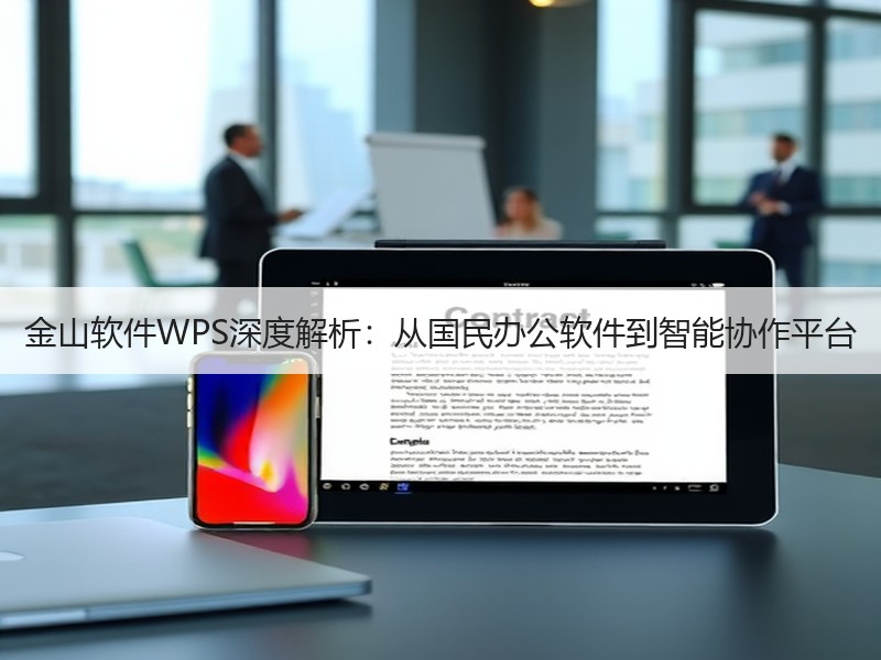 金山软件WPS深度解析：从国民办公软件到智能协作平台 - 诺云壹观办公网