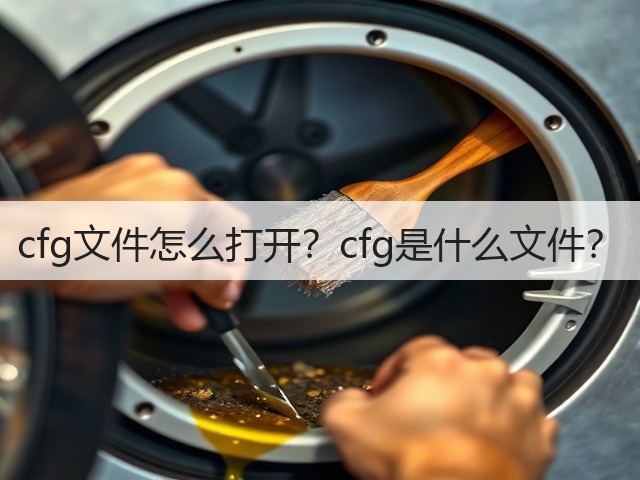 cfg文件怎么打开？cfg是什么文件？(图3)