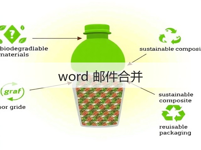word 邮件合并(图1)