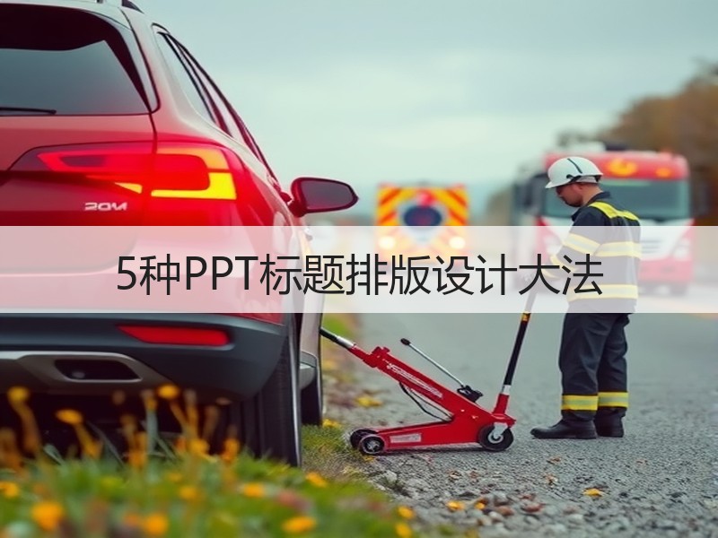 5种PPT标题排版设计大法 - 诺云壹观办公网