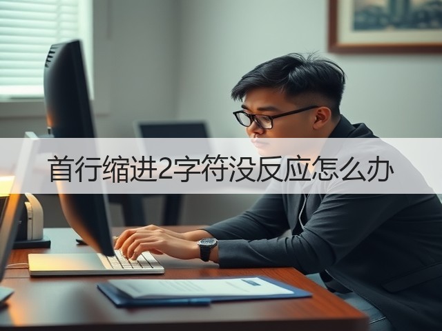 首行缩进2字符没反应怎么办(图3)