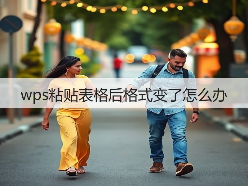 wps粘贴表格后格式变了怎么办 - 诺云壹观办公网