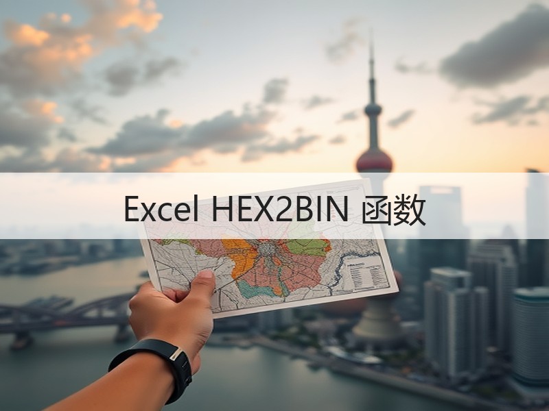 Excel HEX2BIN 函数 - 诺云壹观办公网