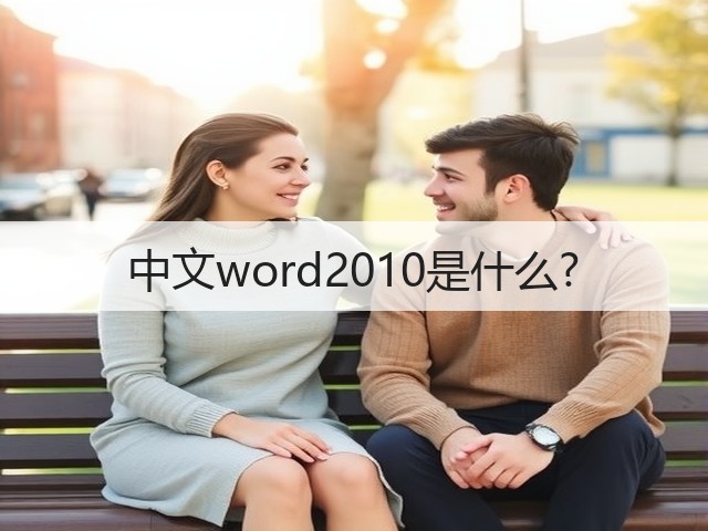 中文word2010是什么?(图3)