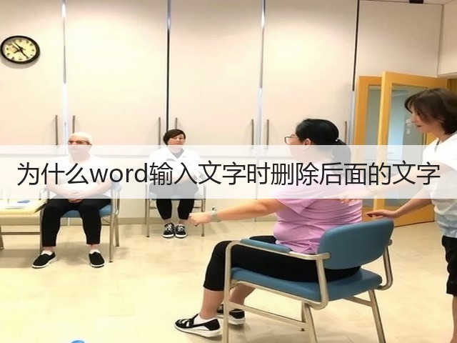 为什么word输入文字时删除后面的文字(图3)
