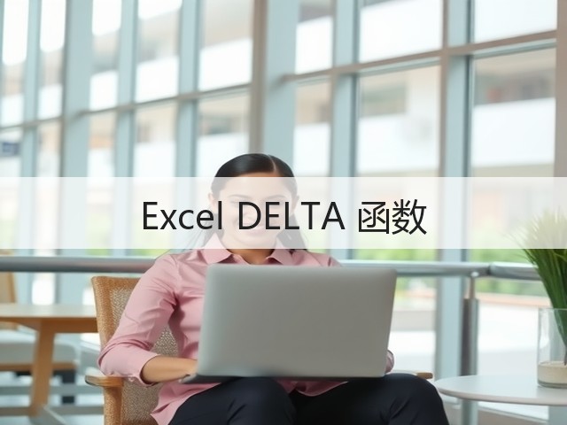 Excel DELTA 函数(图2) Excel DELTA 函数(图2)
