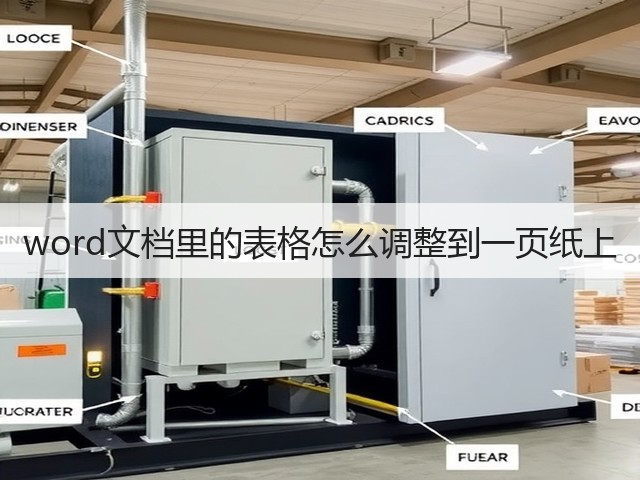 word文档里的表格怎么调整到一页纸上(图2)