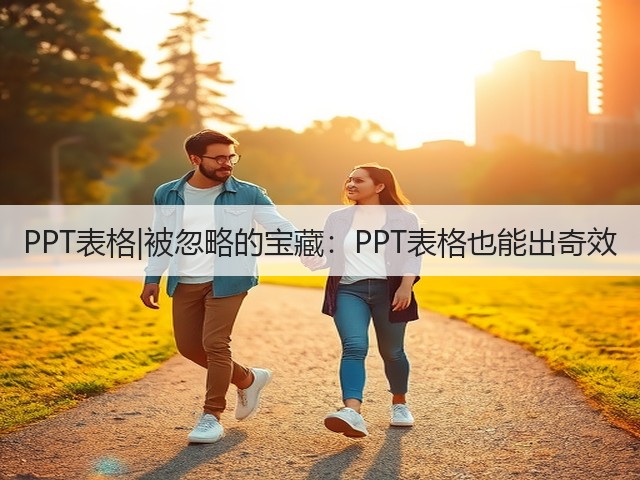 PPT表格|被忽略的宝藏:PPT表格也能出奇效(图3) PPT表格|被忽略的宝藏:PPT表格也能出奇效(图3)