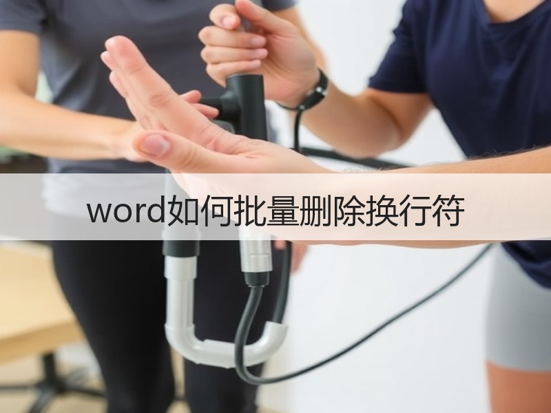 word如何批量删除换行符 - 诺云壹观办公网