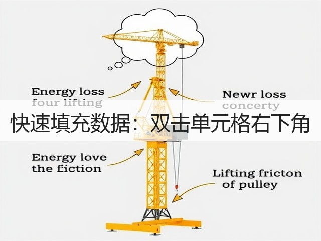 快速填充数据:双击单元格右下角(图3) 快速填充数据:双击单元格右下角(图3)