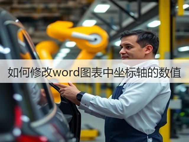 如何修改word图表中坐标轴的数值(图1) 如何修改word图表中坐标轴的数值(图1)