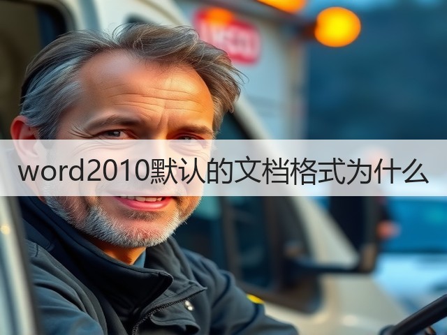 word2010默认的文档格式为什么(图2)