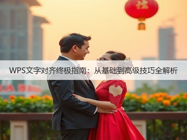 WPS文字对齐终极指南:从基础到高级技巧全解析(图3) WPS文字对齐终极指南:从基础到高级技巧全解析(图3)
