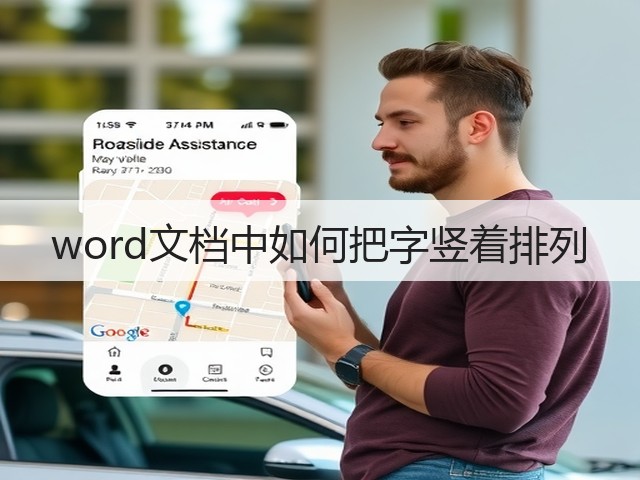 word文档中如何把字竖着排列(图3) word文档中如何把字竖着排列(图3)