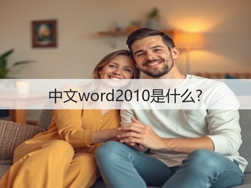 中文word2010是什么? - 诺云壹观办公网