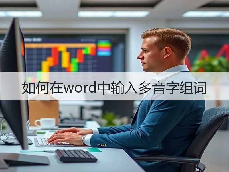 如何在word中输入多音字组词 - 诺云壹观办公网