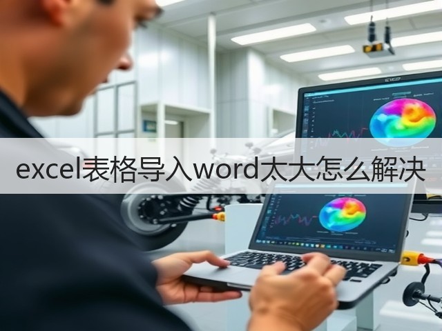excel表格导入word太大怎么解决(图1)