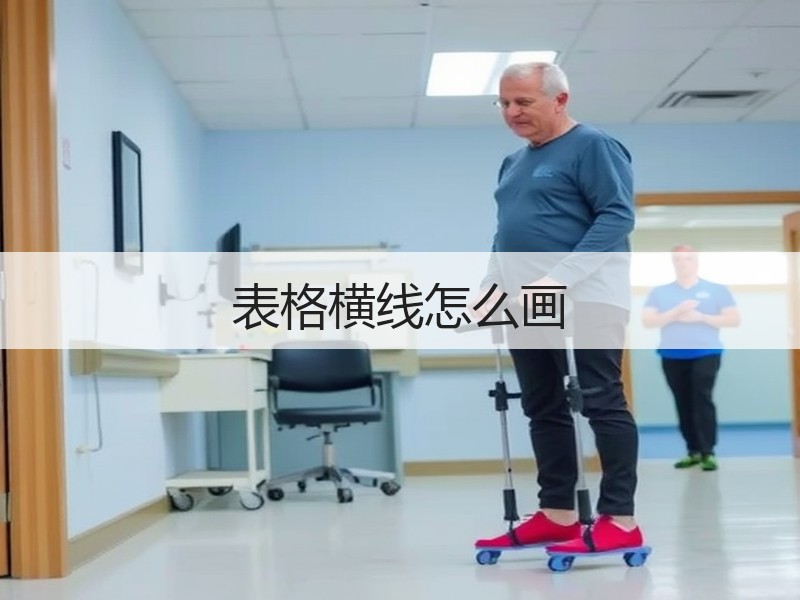 表格横线怎么画 - 诺云壹观办公网