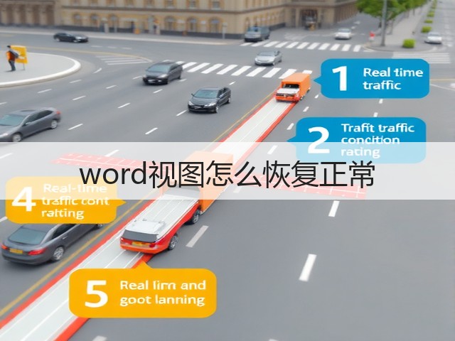 word视图怎么恢复正常(图3) word视图怎么恢复正常(图3)