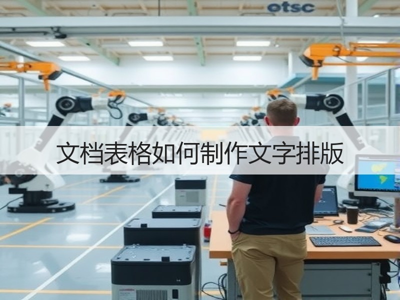 文档表格如何制作文字排版 - 诺云壹观办公网