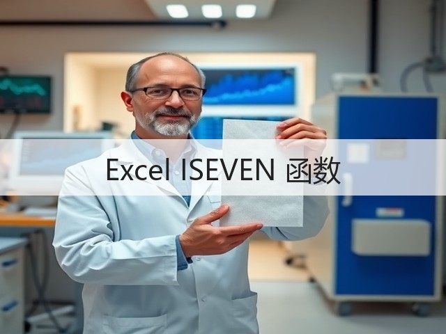 Excel ISEVEN 函数(图1) Excel ISEVEN 函数(图1)