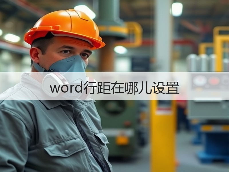 word行距在哪儿设置 - 诺云壹观办公网