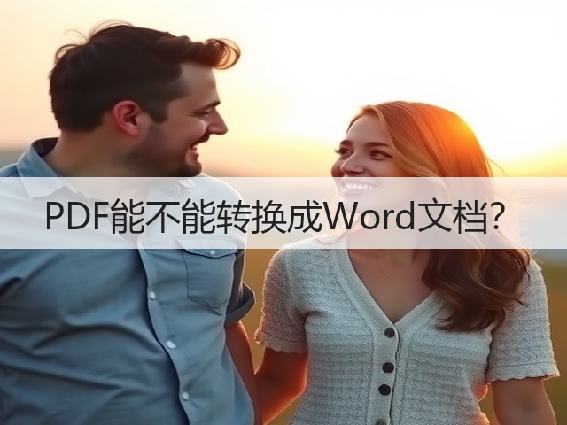 PDF能不能转换成Word文档?(图3) PDF能不能转换成Word文档?(图3)