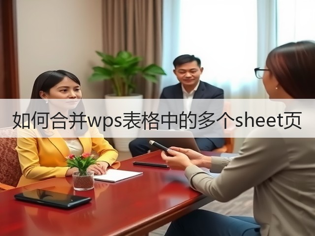 如何合并wps表格中的多个sheet页(图1) 如何合并wps表格中的多个sheet页(图1)