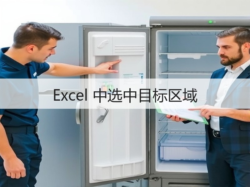 Excel 中选中目标区域 - 诺云壹观办公网