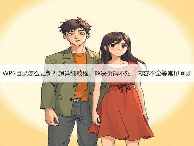WPS目录怎么更新?超详细教程,解决页码不对、内容不全等常见问题(图2) WPS目录怎么更新?超详细教程,解决页码不对、内容不全等常见问题(图2)